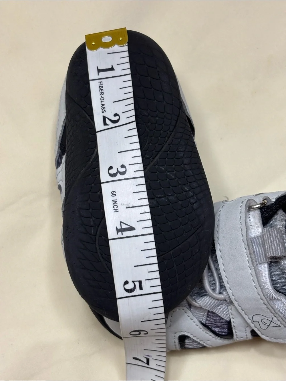 Baby Toddler Grey Mesh Outdoor Sandals Sneakers Size 13cm (US 6-7 / 12-18M)